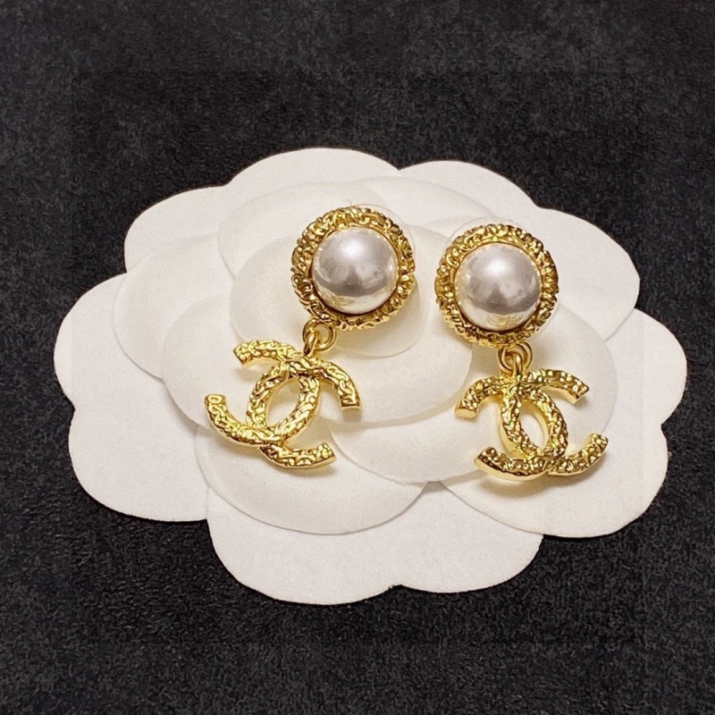 Ch*el earrings
